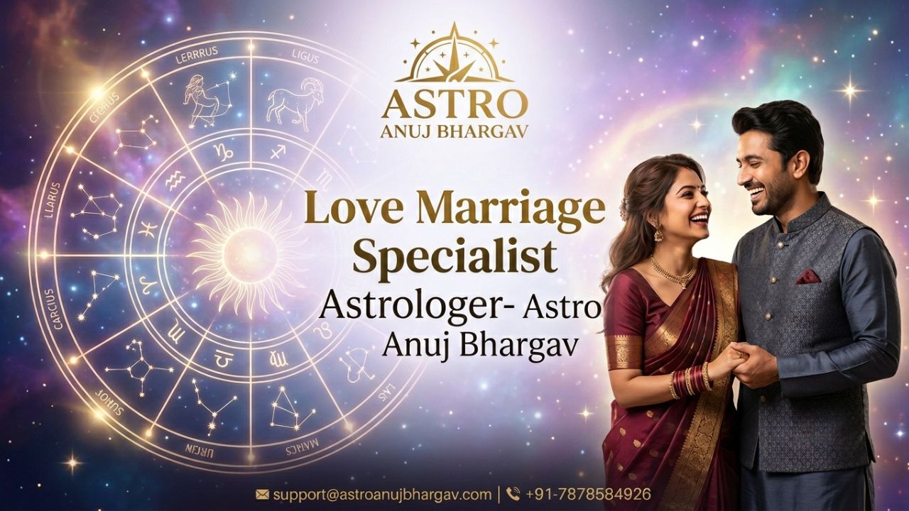 Love Marriage Specialist Astrologer: Apni Love Marriage Ko Safal Banane Ka Best Guide - Astro Anuj Bhargav